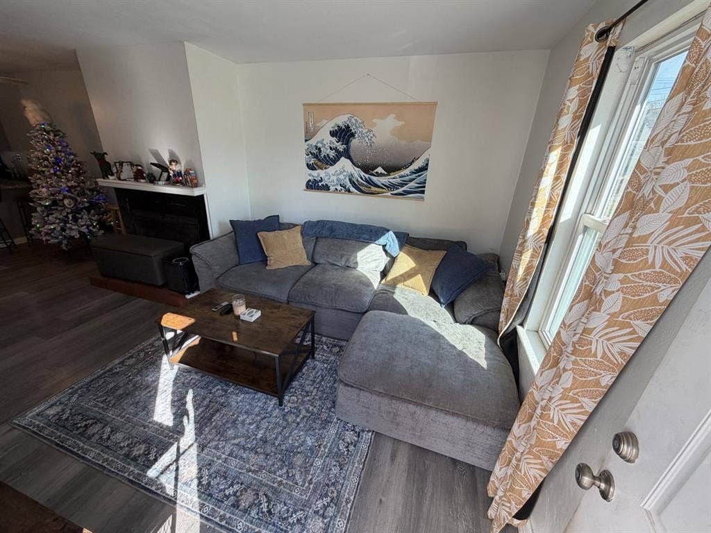 Three blocks from the beach.