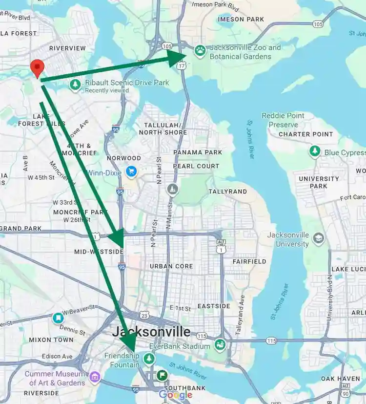 4 BR in Jacksonville