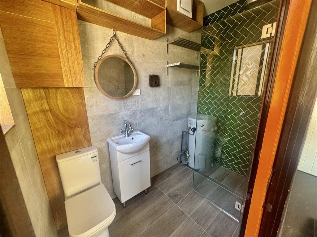 Renovated  bathroom unit