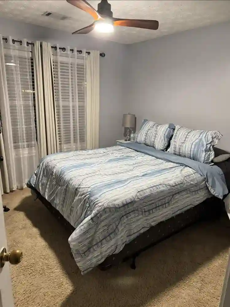 Private room and bath