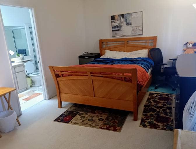 Beatiful Furnish Master rom ownbath