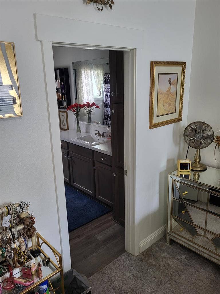 Master suite with private bath