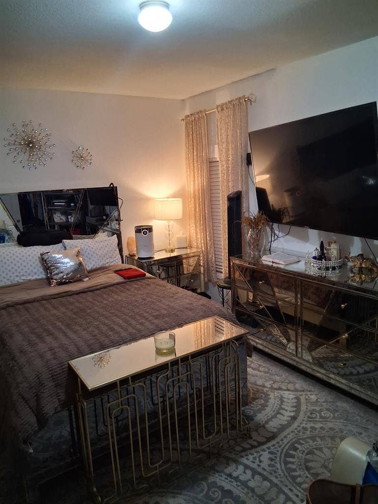 Master suite with private bath