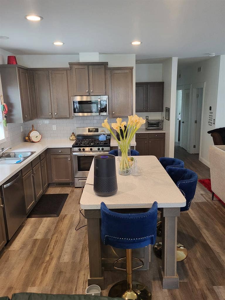 Master suite with private bath