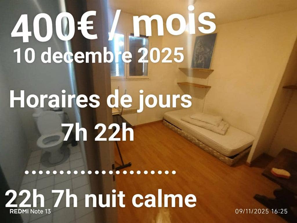 Chambre dans villa calme