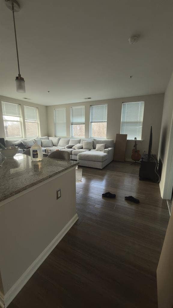 Room with dedicated bathroom.