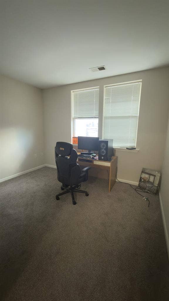 Room with dedicated bathroom.