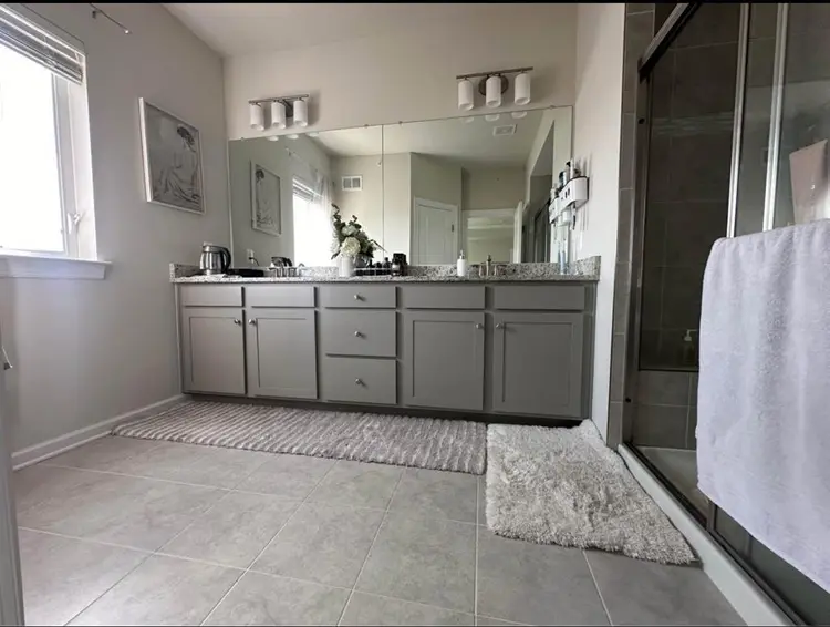 Master bedroom W private bathroom