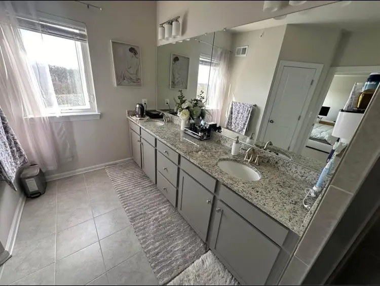 Master bedroom W private bathroom