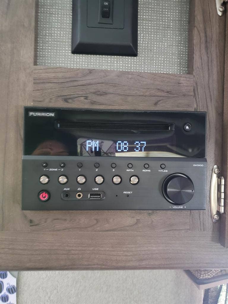 Luxury RV located on horse farm.