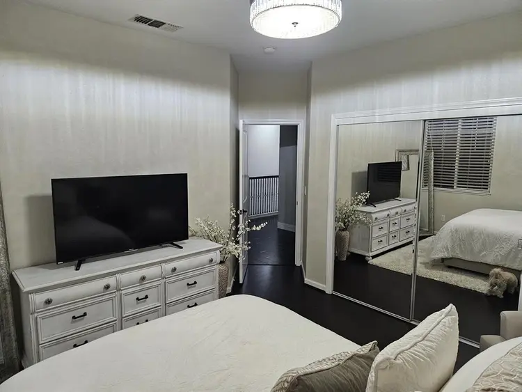 Furnished room in a large home