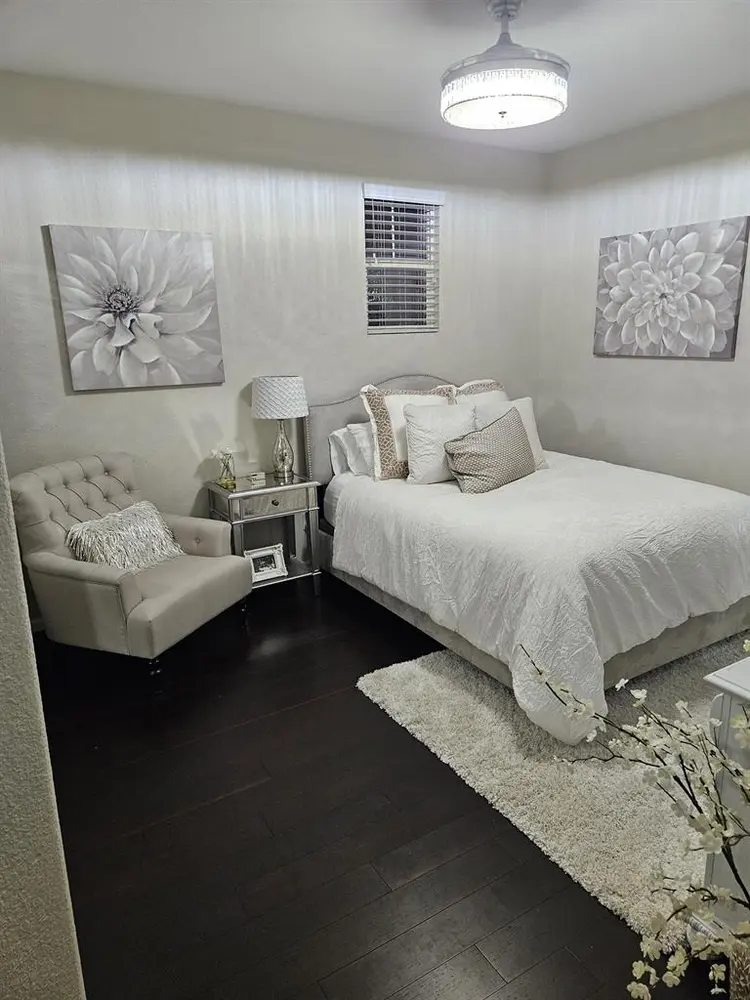 Furnished room in a large home