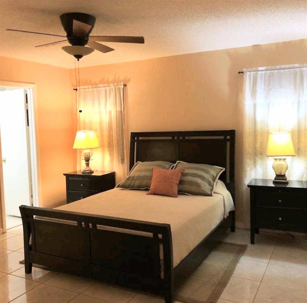 Master bedroom in The Hammocks