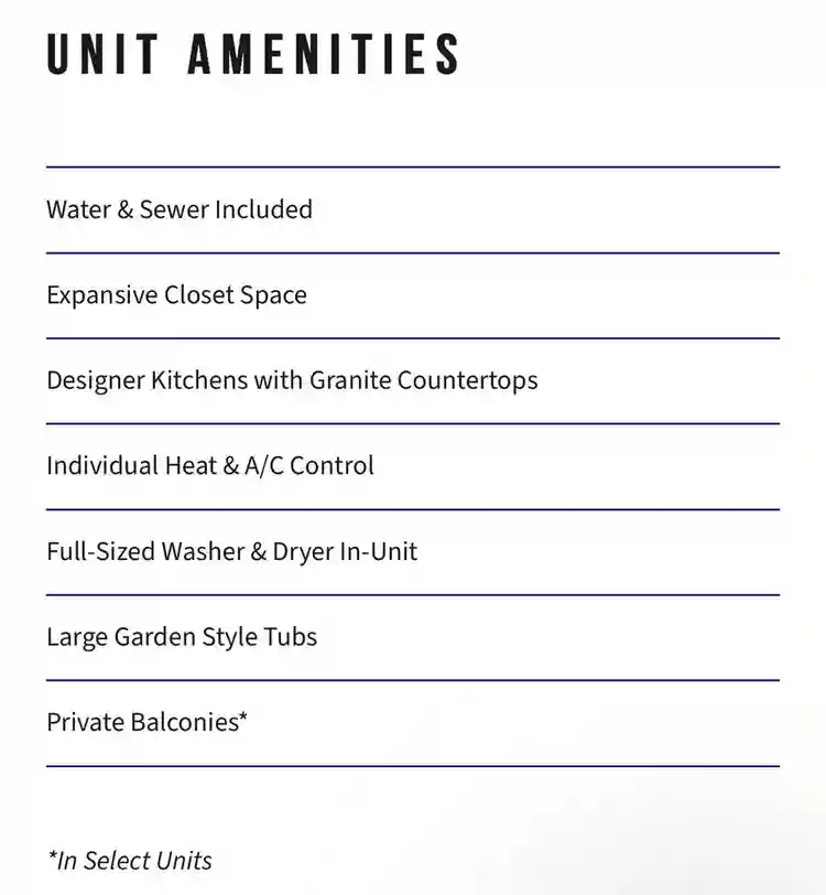 One Bed at ULofts in