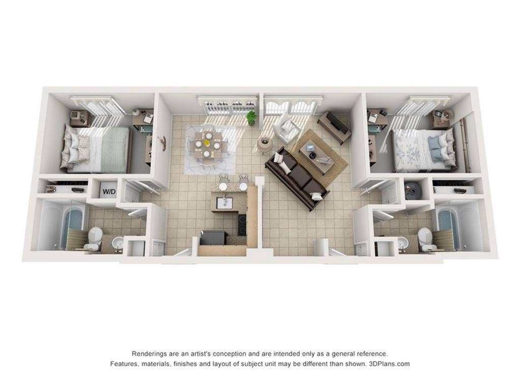 One Bed at ULofts in