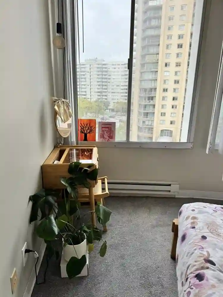 Room with private bathroom