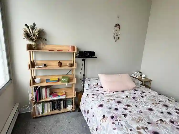 Room with private bathroom