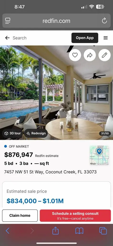 Luxury room, bath, and pool