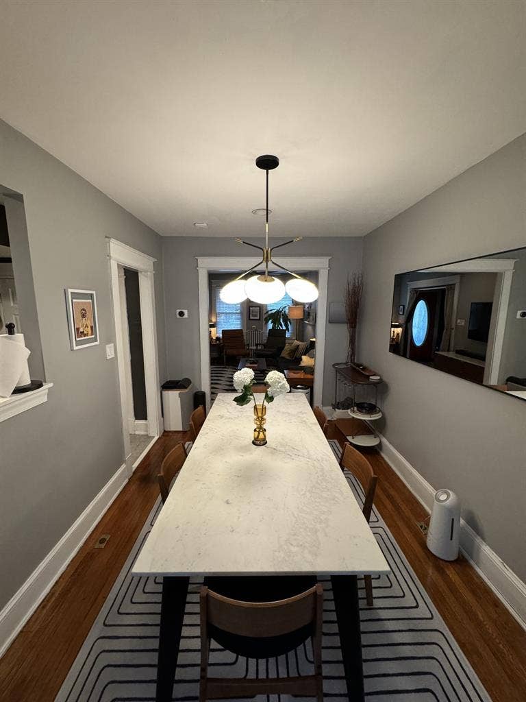 Sun-filled room in Trinidad house