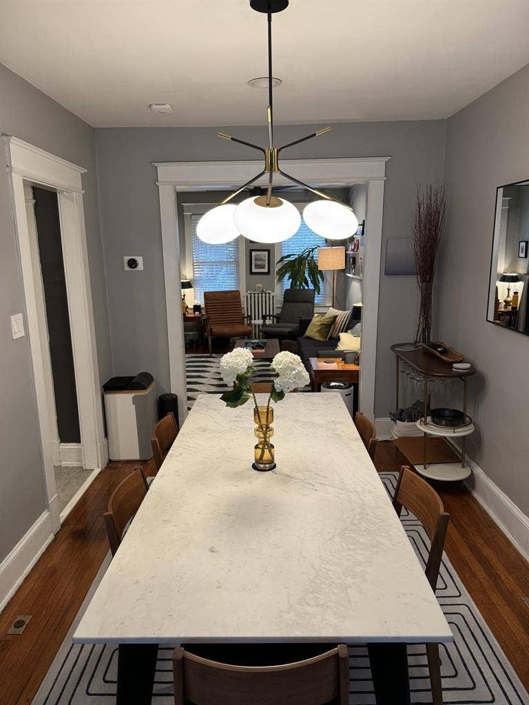 Sun-filled room in Trinidad house