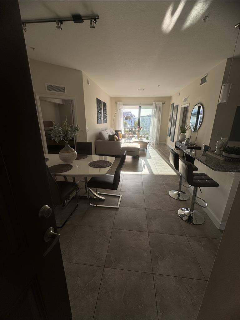 Private room with bathroom