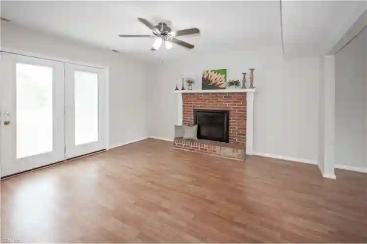 Master bedroom with bathroom