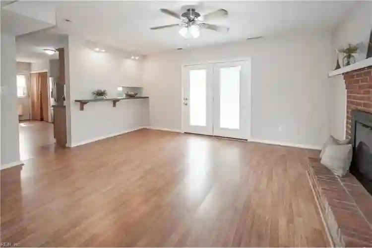 Master bedroom with bathroom