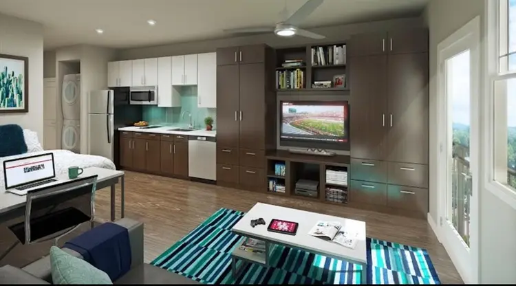 Fully furnished studio