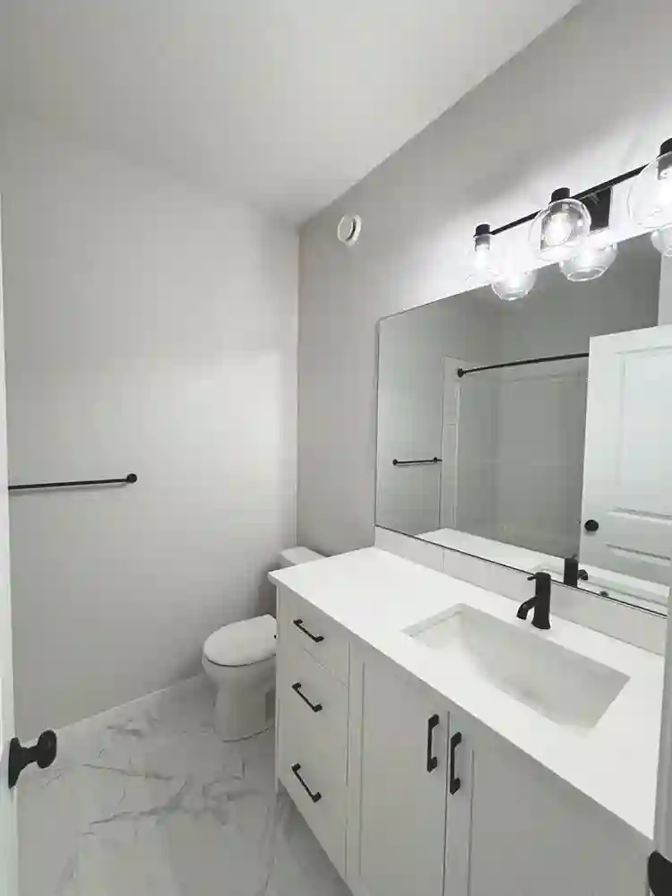 For rent main floor 2 beds and bath