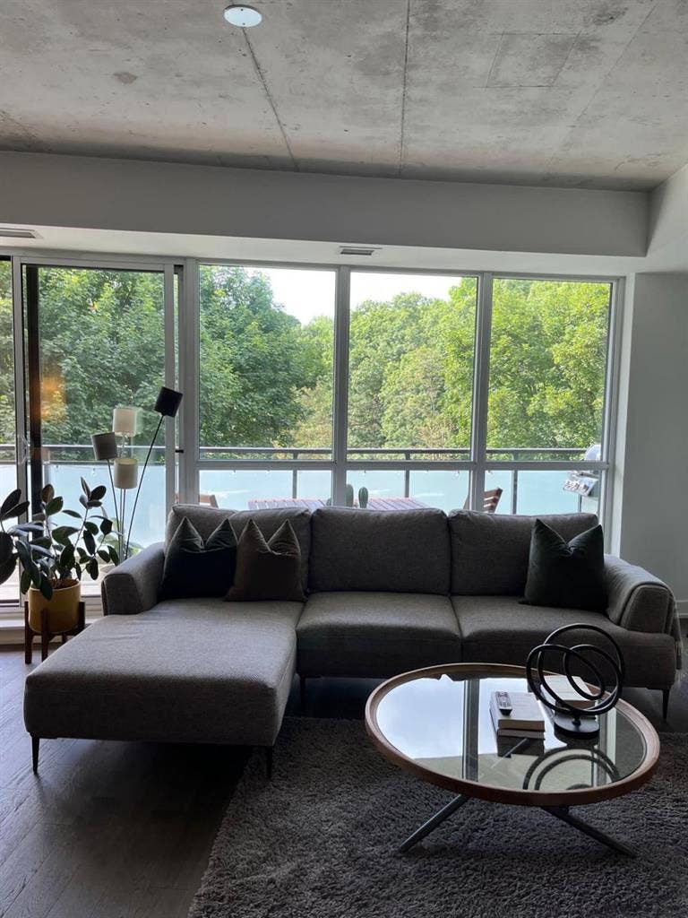 Private bedroom with bathroom