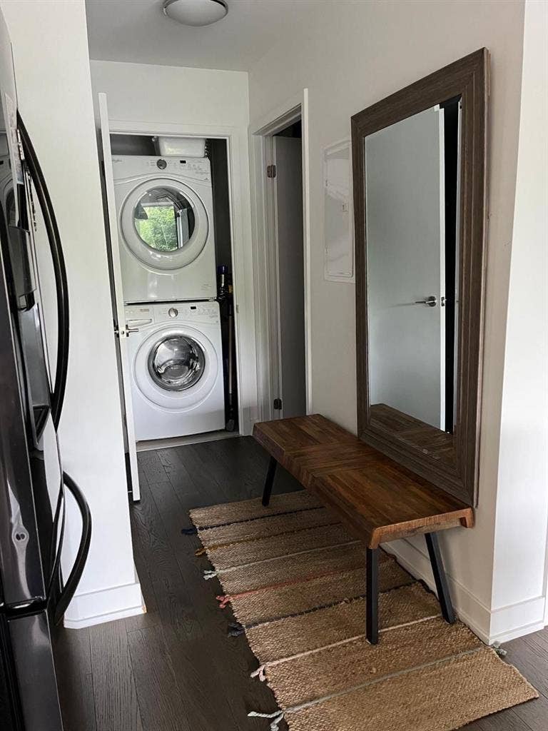 Private bedroom with bathroom