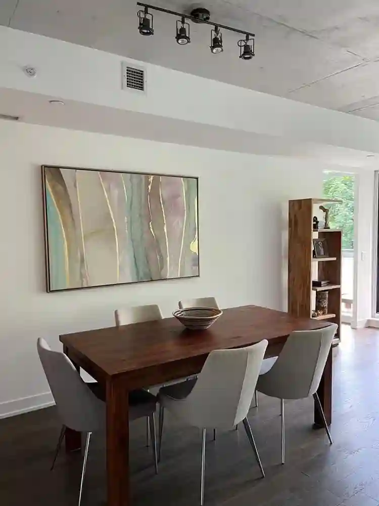 Private bedroom with bathroom