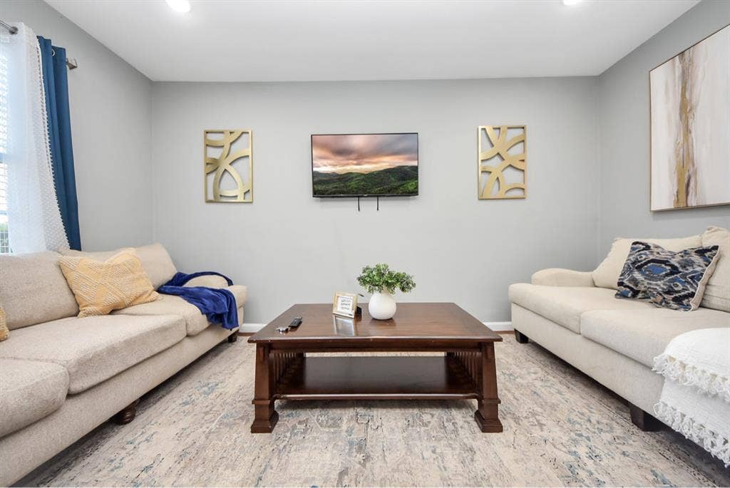 Master bedroom with private bath