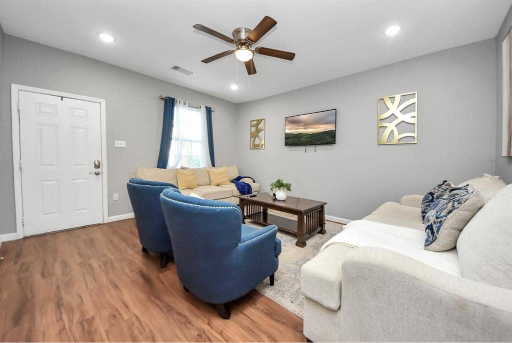 Master bedroom with private bath