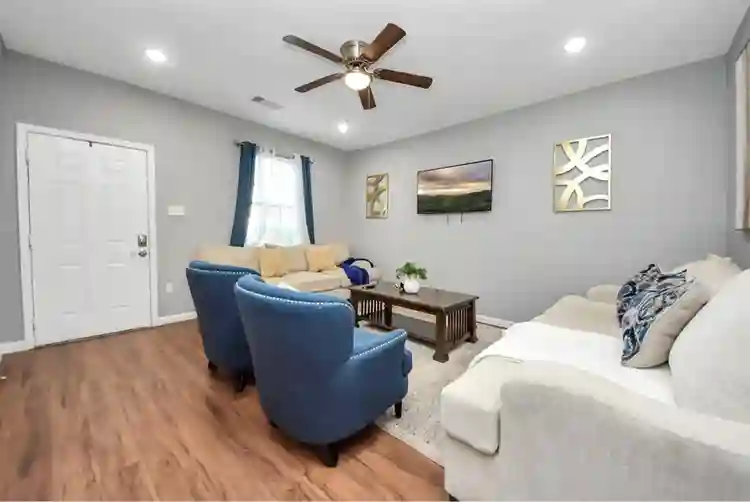 Master bedroom with private bath