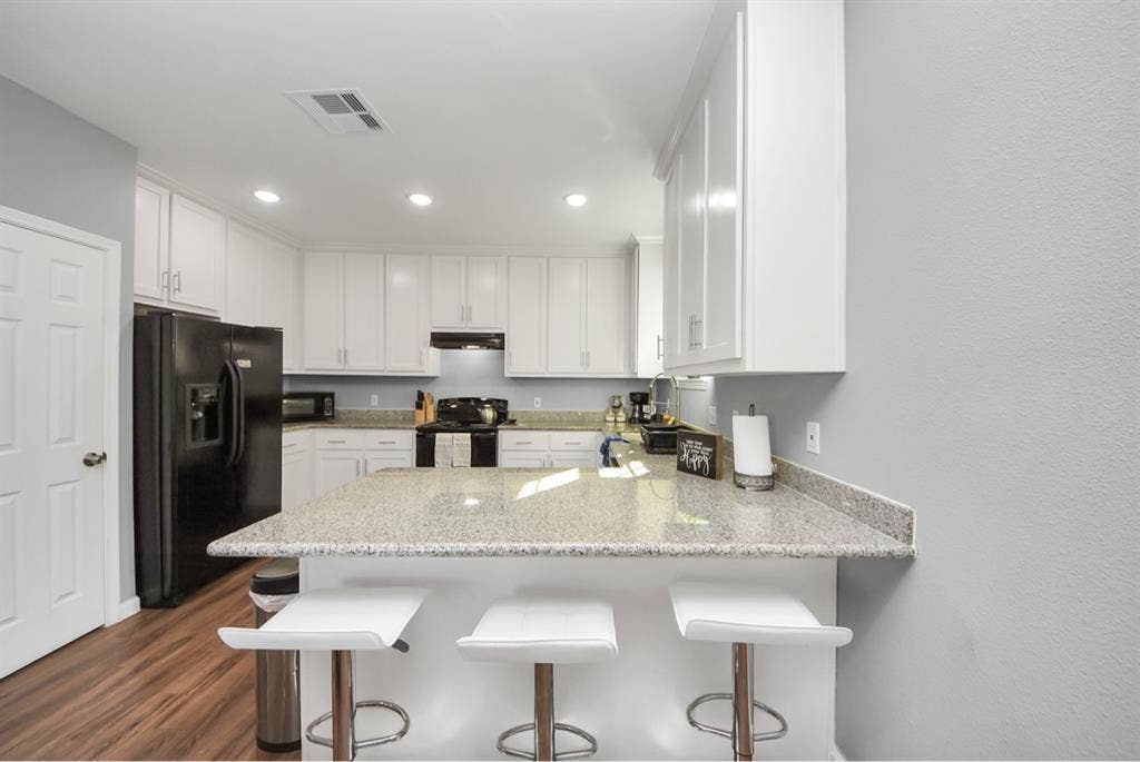 Master bedroom with private bath