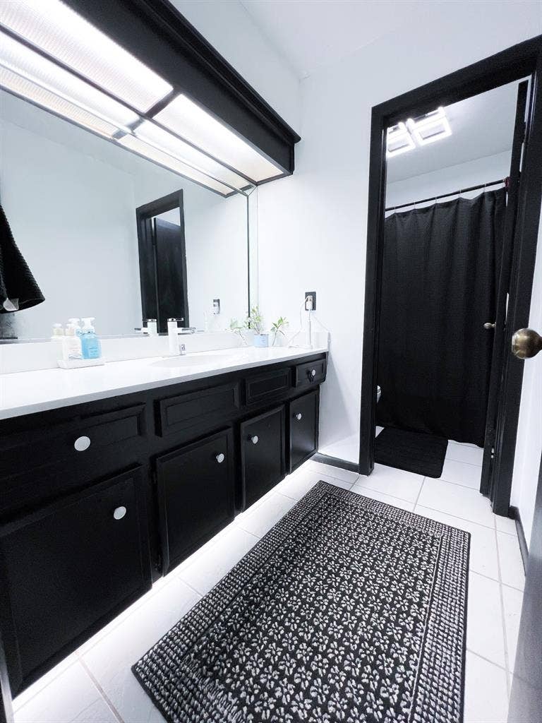 Black and white studio home