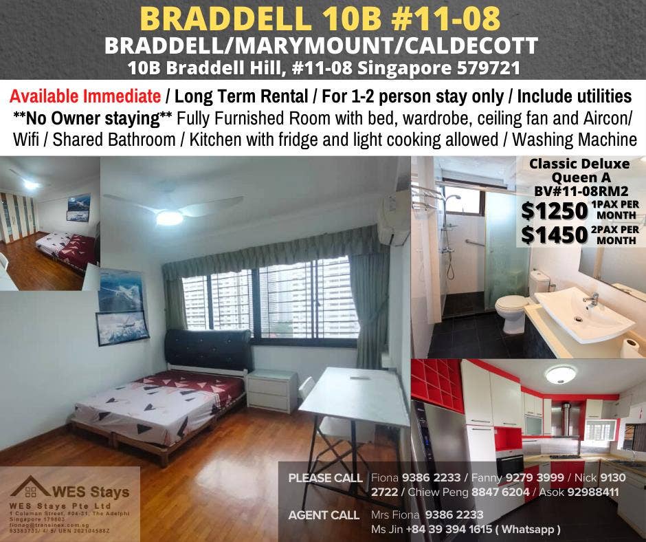 Braddell View room for rent