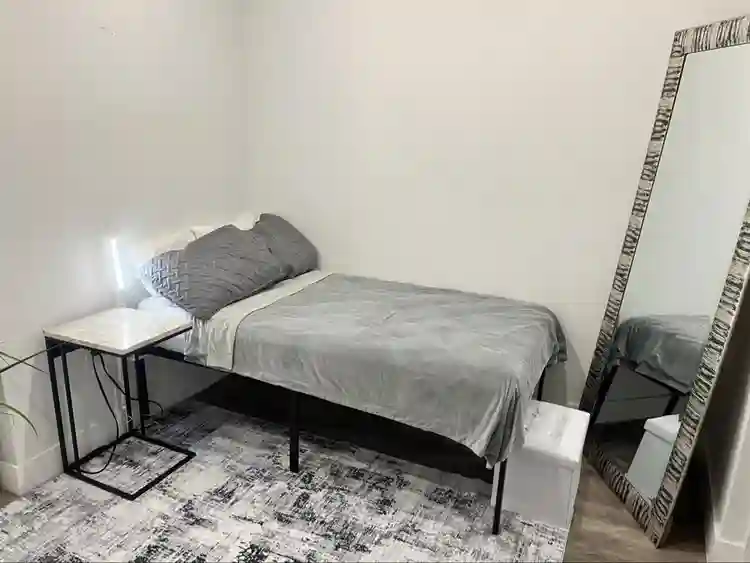 Private area w divider by month