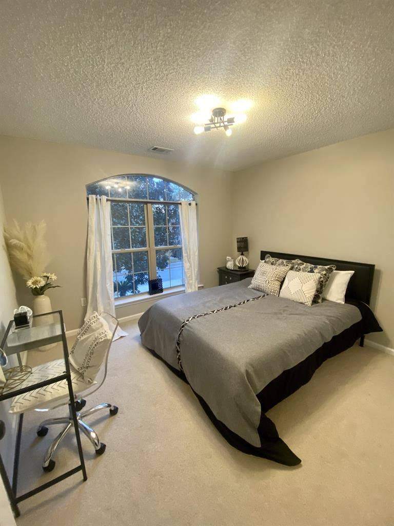 Furnished bedroom