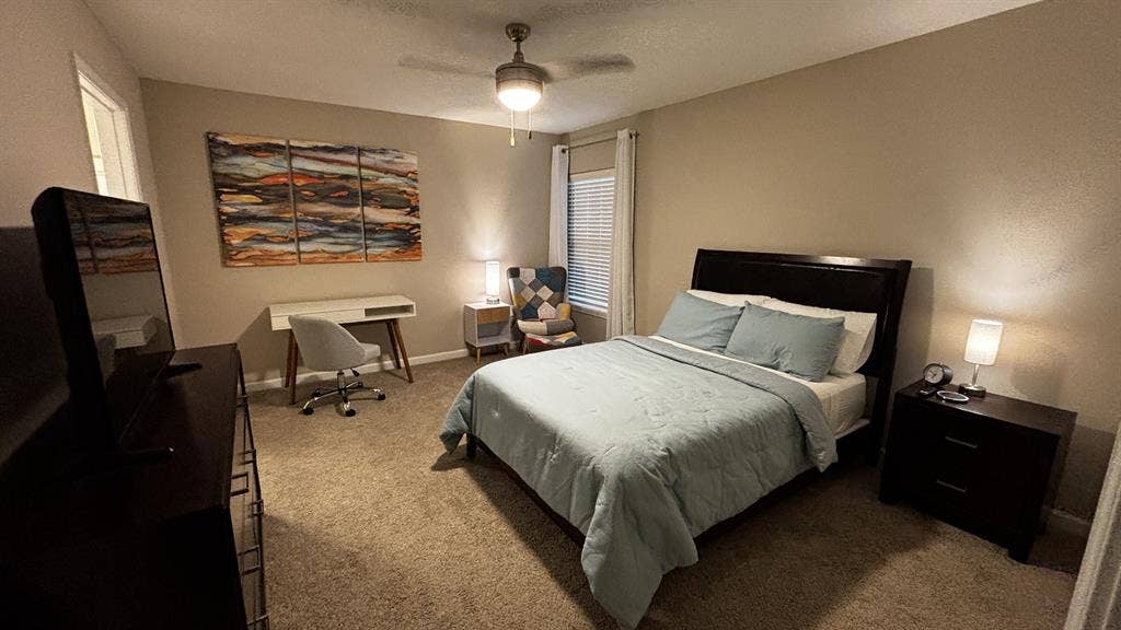 Master Bedroom w/ bath [Furnished]