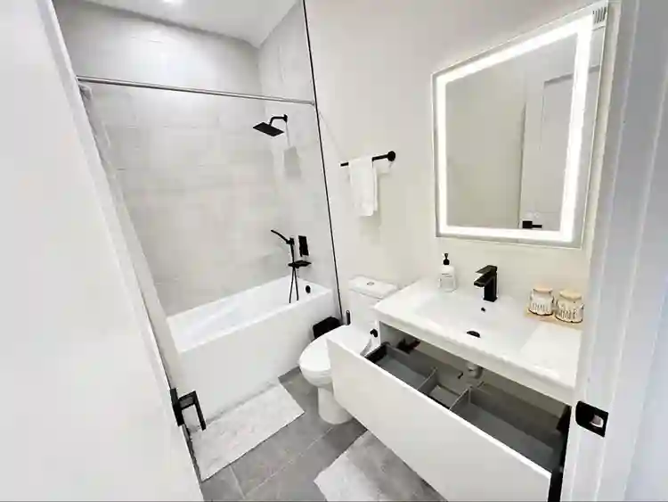 Master Bedroom in Modern Duplex