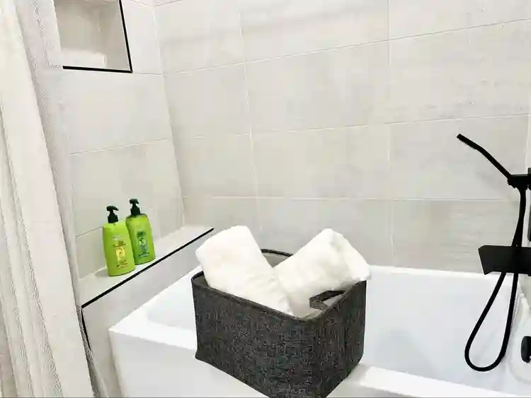 Master Bedroom in Modern Duplex