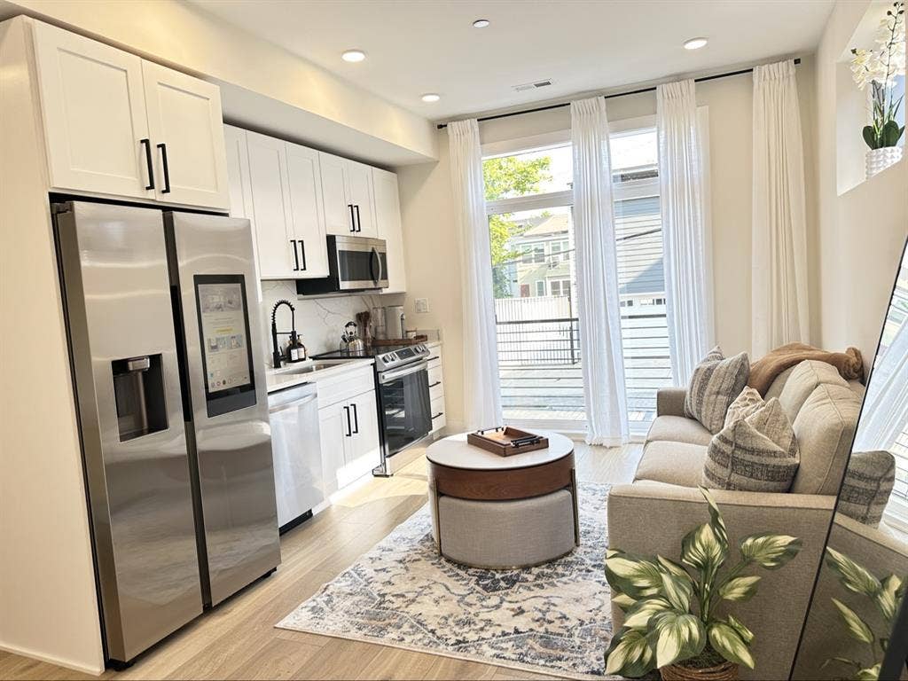 Master Bedroom in Modern Duplex