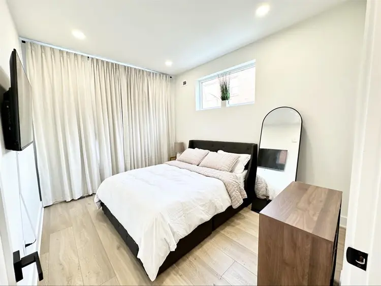 Master Bedroom in Modern Duplex