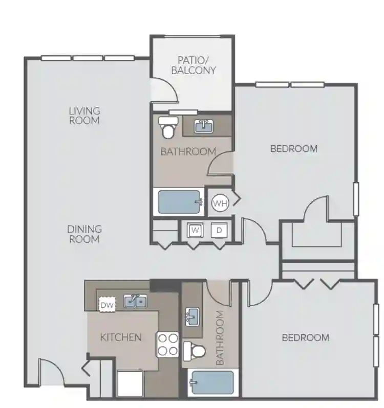 Private Bedroom w/ Separate Bath