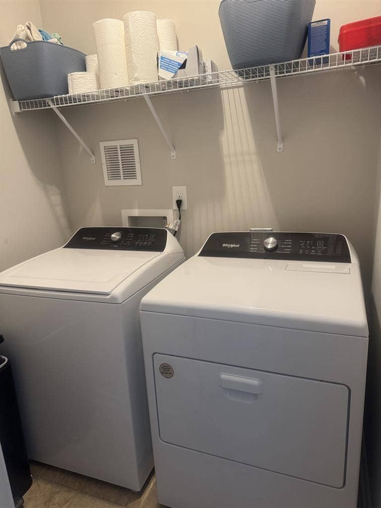 Room & Bathroom in Townhome