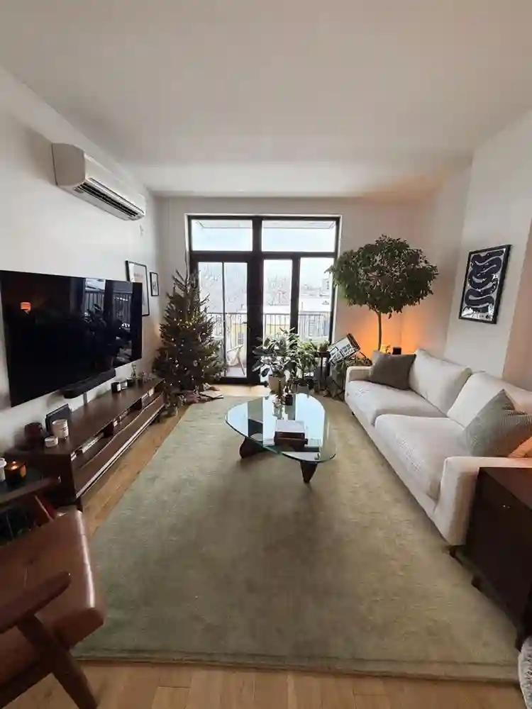 One bedroom with balcony!