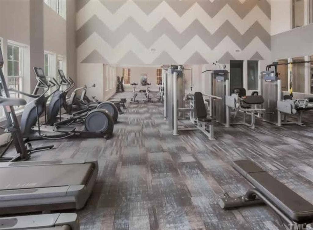 Room with shared bathroom