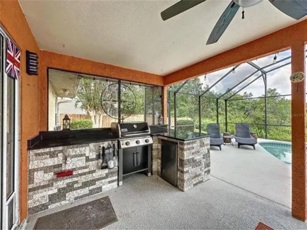 Private bath and entrance plus pool